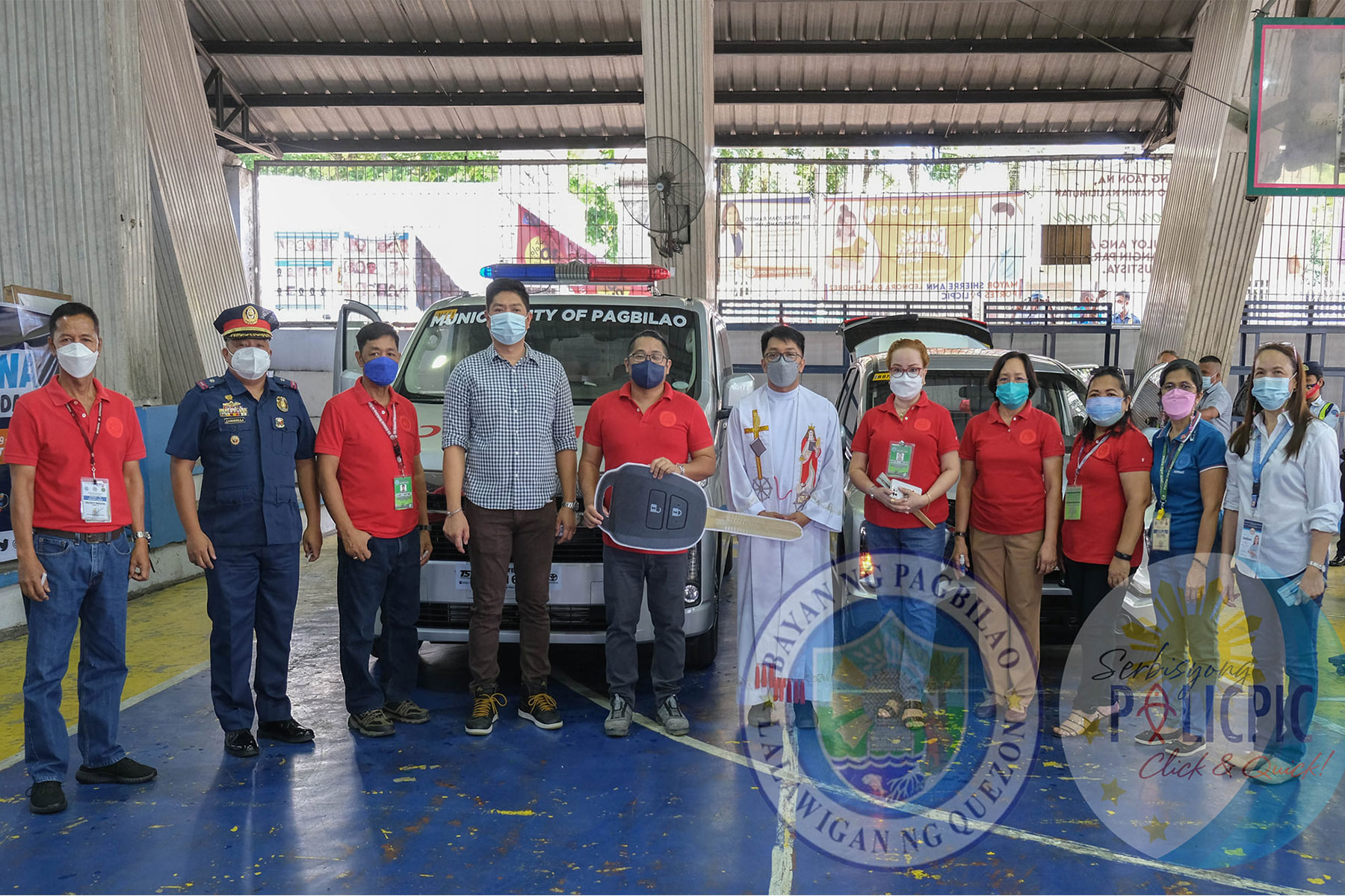 Bagong Ambulansya handog para sa PagbilaoWINS