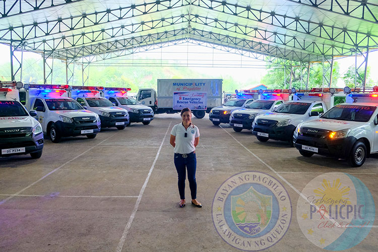 Turnover Ceremony of 8 Emergency Rescue Vehicles