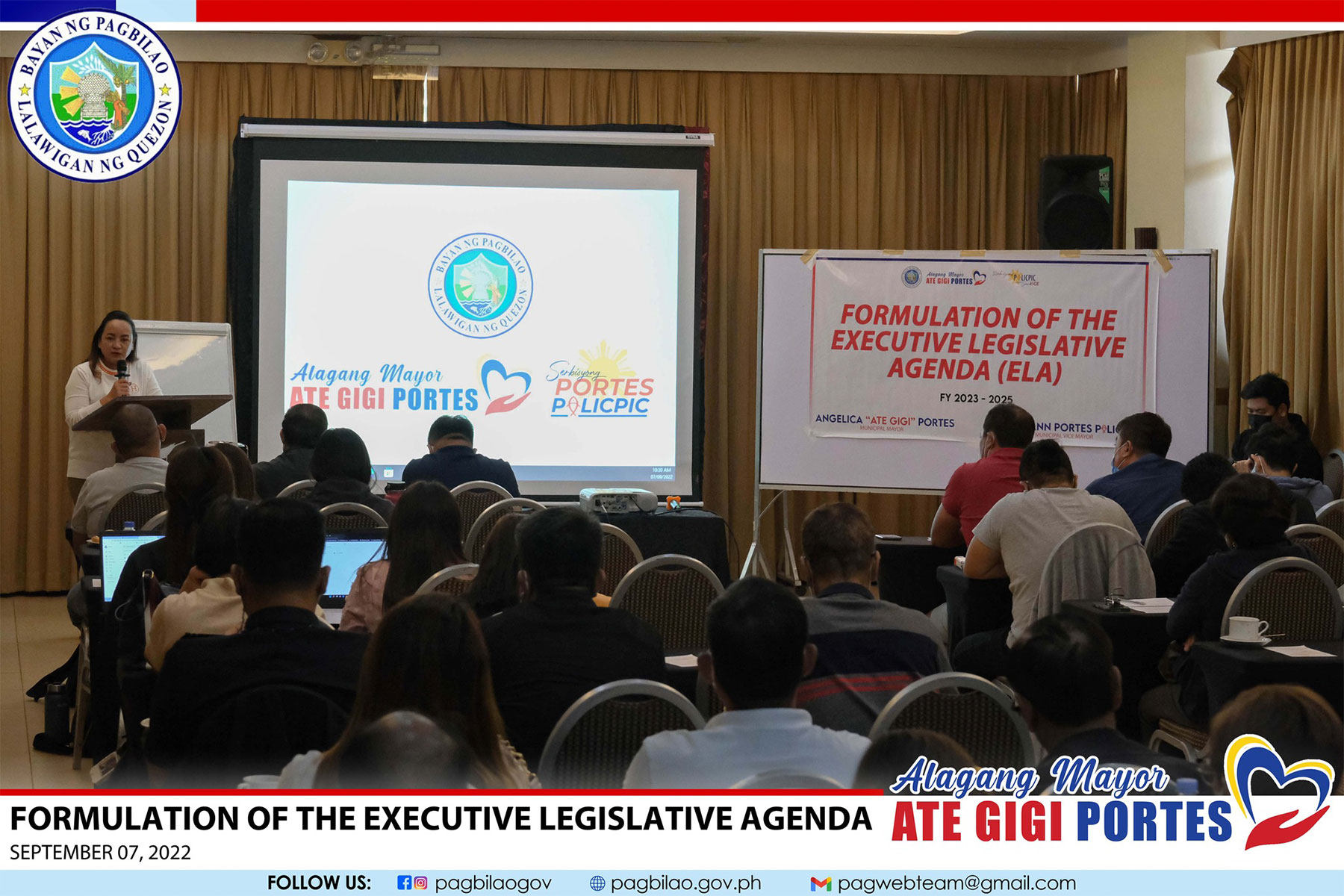 Executive Legislative Agenda (ELA) Formulation (DAY 3)