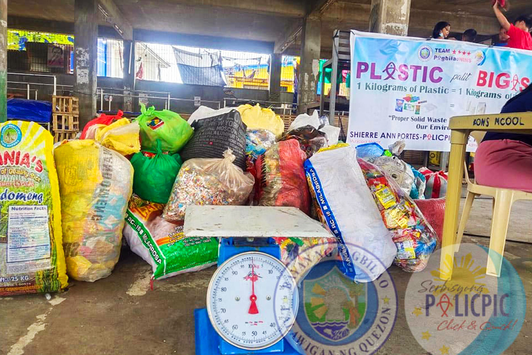 Plastic Palit Bigas Program