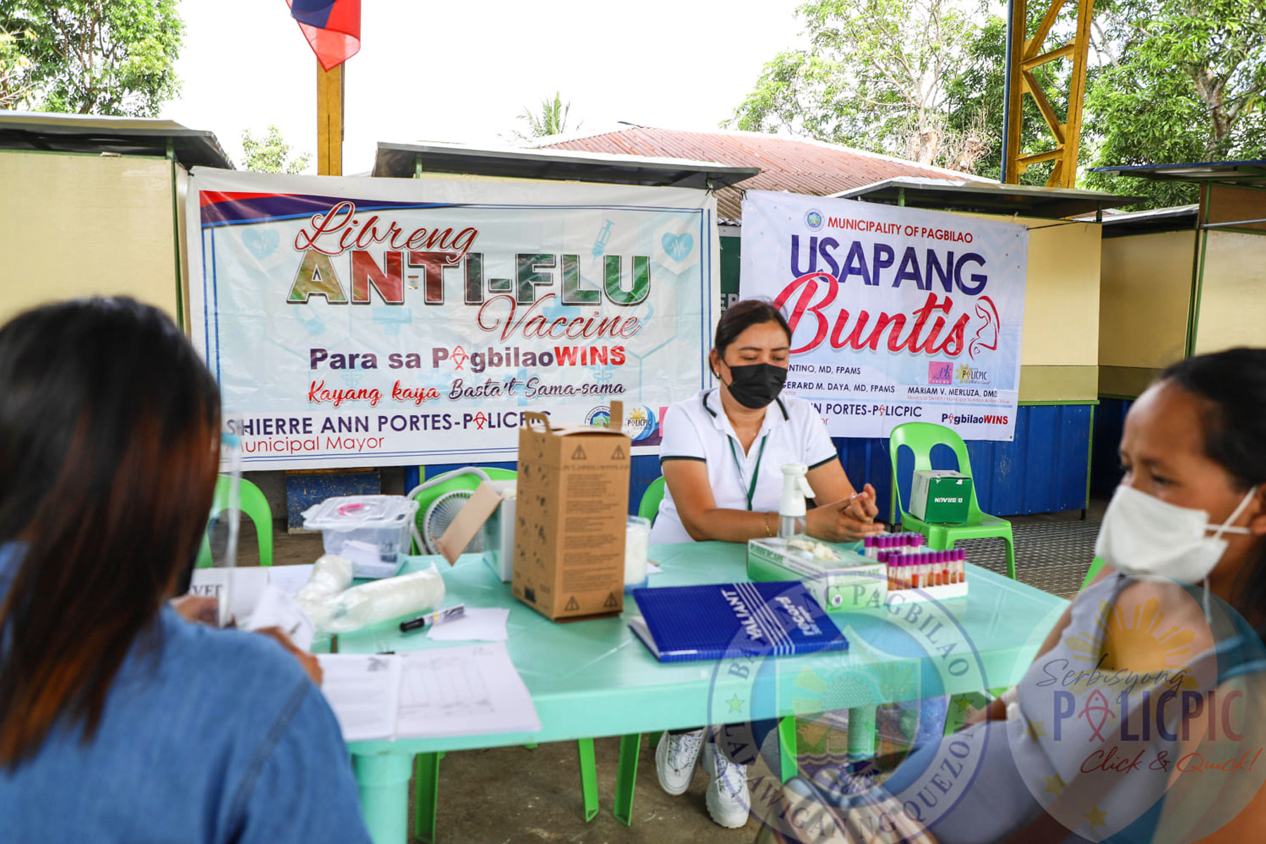 Usapang Buntis at Libreng Anti-Flu Vaccination